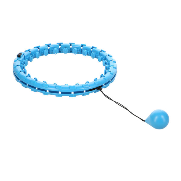 Fh01 blue hula hop z obciĄŻnikiem Fh01 blue hula hop z obciĄŻnikiem