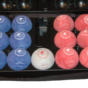 Boccia ledo - suede w walizce superior