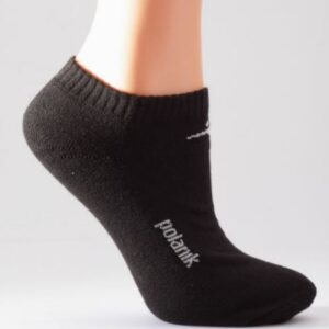 Sk004 skarpety sportowe, stopki, czarne