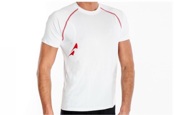 Tss/m/007/pd (męski t-shirt treningowy, biały, subtlesystem)