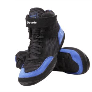 J6611a (buty zapaśnicze, czarno-niebieskie)