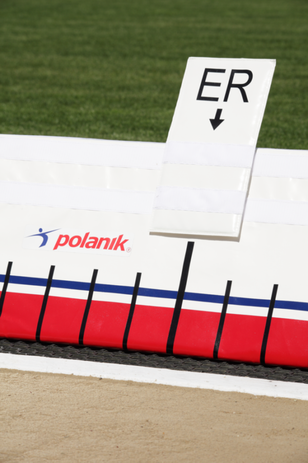 Tabliczka rekordu europy z rzepem 40x20 Polanik ER16-TRD