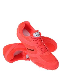 Polanik spikes for long and middle distances, red, model pd2510ap