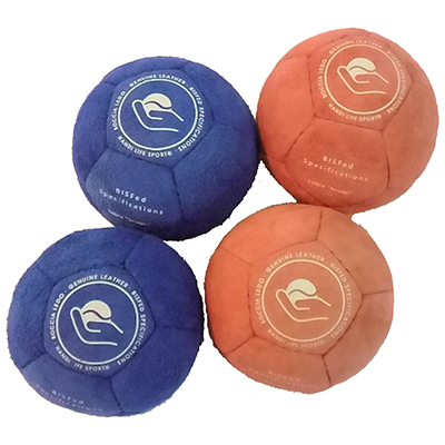Boccia ledo - suede w walizce superior