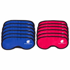 Prolimpic sight blocker pack 12szt. – maska sportowa dla osób niewidomych i słabowidzących
