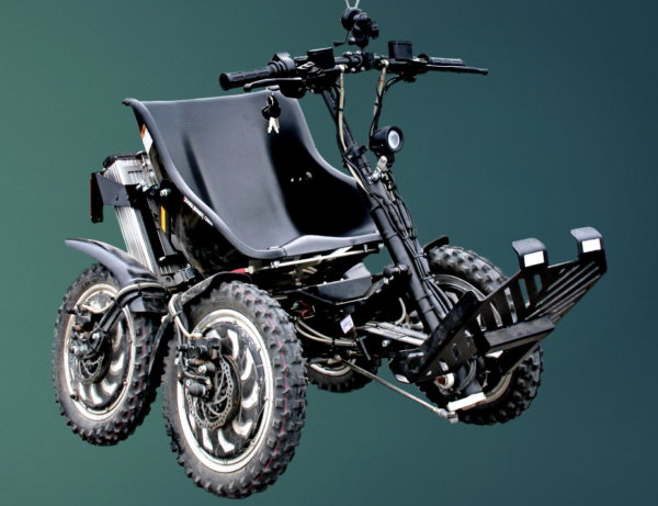 Elektryczny wózek inwalidzki terenowy 4x4 zoom uphill