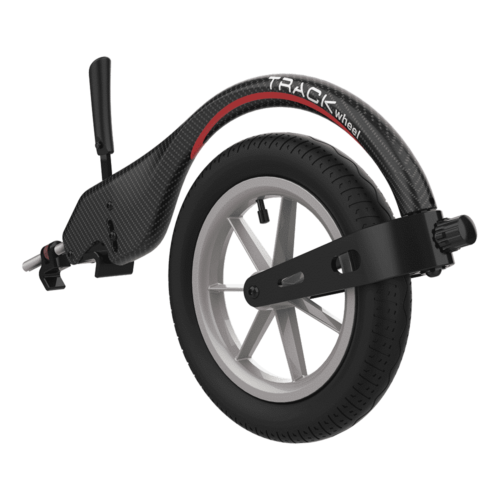 Track wheel – koło przednie jednoramienne 12'' z włókna węglowego