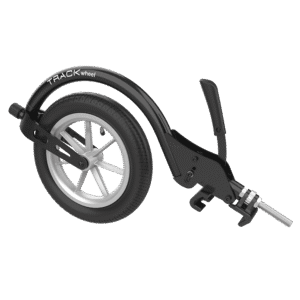 Track wheel – pojedyncze ramię, aluminiowy, koło 12'', czarny