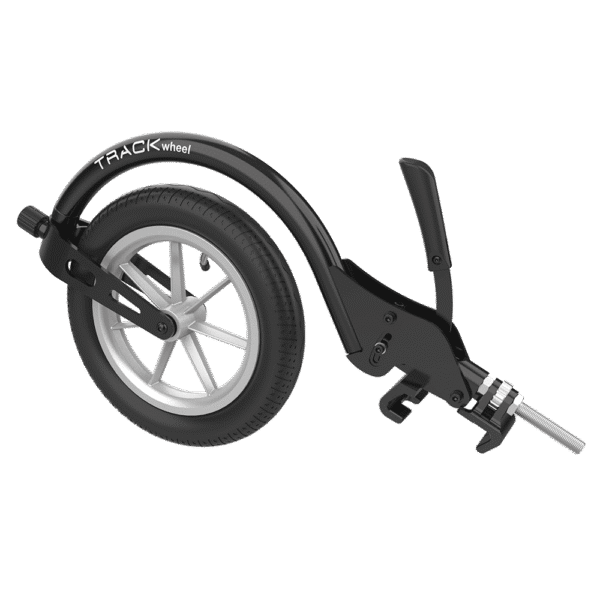 Track wheel – pojedyncze ramię, aluminiowy, koło 12'', czarny
