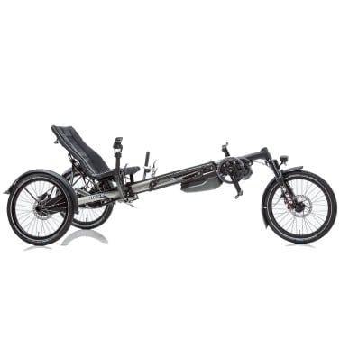 Hase kettwiesel evo steps – trójkołowy poziomy rower premium z elektrycznym wspomaganiem