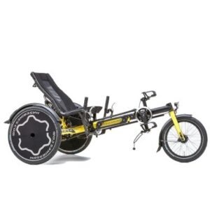 Hase trix – stabilny poziomy trójkołowy rower adaptacyjny dla młodszych użytkowników
