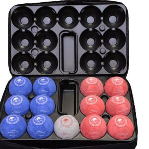 Boccia ledo - suede w walizce superior