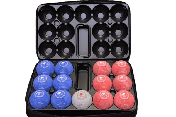 Boccia ledo - suede w walizce superior