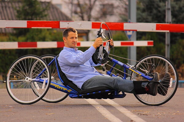 Rower handbike invacare top end force™-2 handcycle