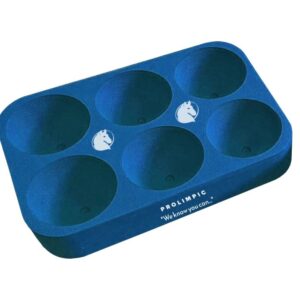 Boccia sixpack blue - piankowa taca do gry w boccia mieści 6 bil
