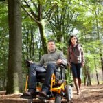 Forest wózek z napędem elektrycznym pokojowo terenowy