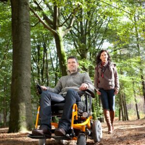Forest wózek z napędem elektrycznym pokojowo terenowy