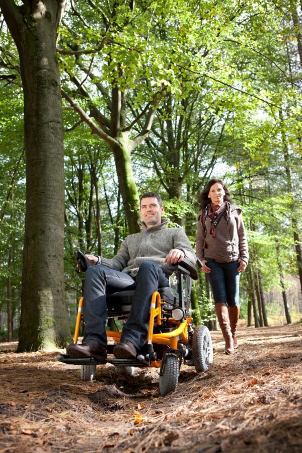 Forest wózek z napędem elektrycznym pokojowo terenowy