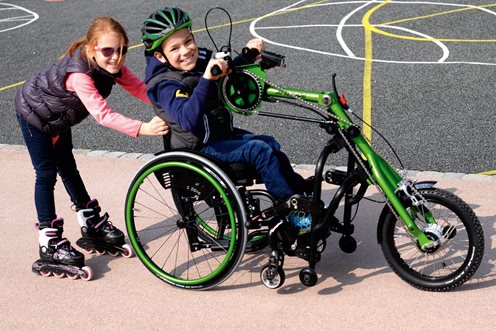 Quickie attitude junior przystawka rowerowa