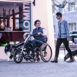 Quickie life wÓzek ze skŁadanĄ ramĄ
