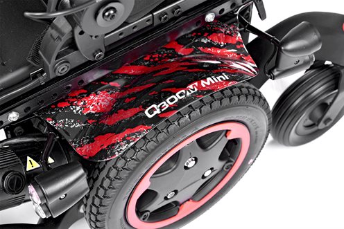 Zippie q300 m mini kids wózek elektr. z napędem na środkowe koła