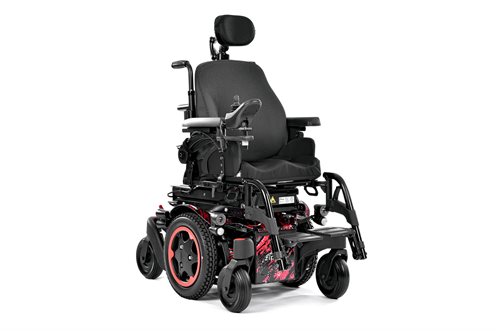 Zippie q300 m mini kids wózek elektr. z napędem na środkowe koła