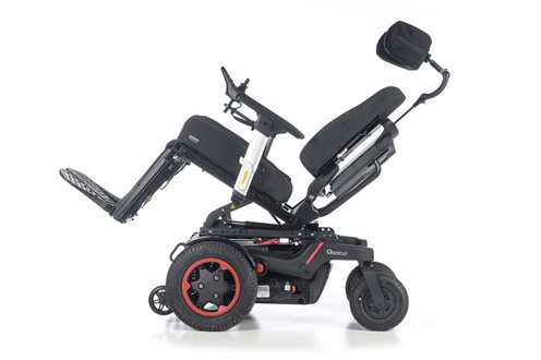 Quickie q500 f sedeo pro wózek elektr. z napęd. na przednie koła