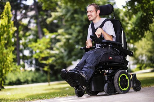 Quickie q500 m sedeo pro wózek elektr. z napęd. na środk. koła