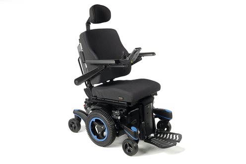 Quickie q700 m sedeo pro wózek elektr. z nap. na środkowe koła