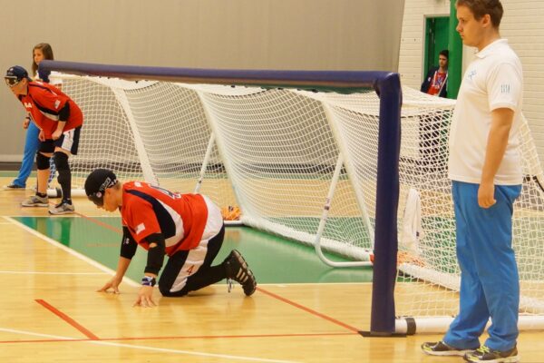 Oficjalna bramka do gry w goalball Oficjalna bramka do gry w goalball