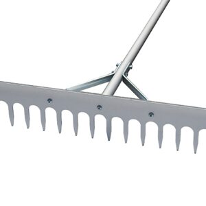 Ga-s0325 (grabie aluminiowe z krawędzią równającą)