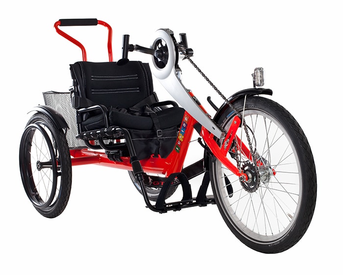Handbike gtm blackbird – rower ręczny dla dziecihandbike gtm blackbird junior