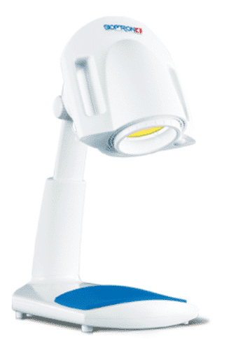 Lampa bioptron® pro 1 z filtrem fulerenowym na statywie stoŁowym