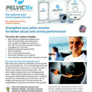 Pelvicrx® podstawowy program ćwiczeń miednicy dla mężczyzn