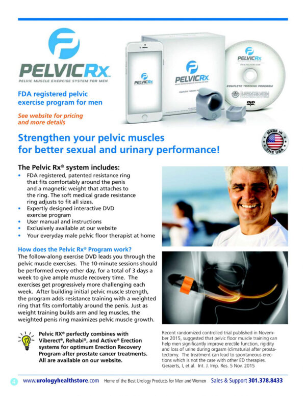 Pelvicrx® podstawowy program ćwiczeń miednicy dla mężczyzn