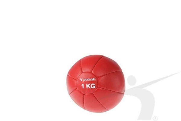 Plt-1 (piłka lekarska z tworzywa sztucznego 1kg) Piłka lekarska z tworzywa sztucznego 1kg Polanik PLT-1