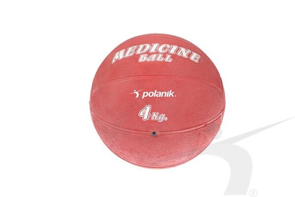 Piłka lekarska gumowa 4kg Polanik PLG-4
