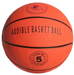 Piłka do koszykówki z dzwonkami blind basket (duża rozm. 7)