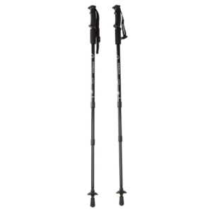 Teleskopowe kijki nordic walking kolor czarny