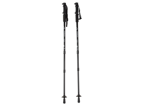 Teleskopowe kijki nordic walking kolor czarny
