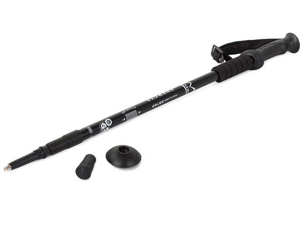 Teleskopowe kijki nordic walking kolor czarny