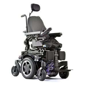Quickie q300 m mini teens wÓzek elektr. z nap. na Środkowe koŁa