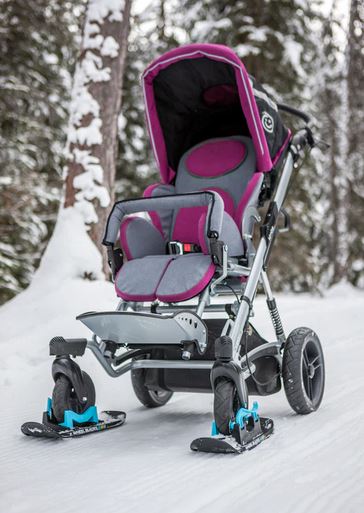 Wheelblades xl - narty, płozy do wózka inwalidzkiego - 1 para