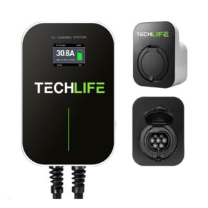 Stacja ładowania samochodów elektrycznych techlife wallbox
