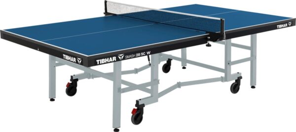 Stół wyczynowy do tenisa tibhar smash 28 scw ittf - niebieski Stół wyczynowy do tenisa tibhar smash 28 scw ittf - niebieski