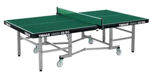 Stół wycznowy do tenisa tibhar smash 28 scw ittf - zielony