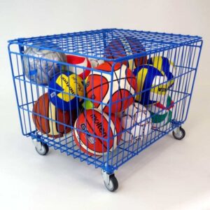 Wózek na piłki zamykany składanywózek na piłki sportowe – lekki, wytrzymały i funkcjonalnywózek na piłki zamykany składany