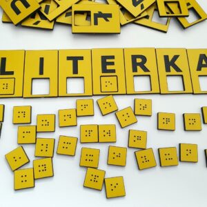 Jaka to literka – pomoc dydaktyczna do nauki alfabetu Braille'a