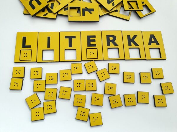 Jaka to literka – pomoc dydaktyczna do nauki alfabetu Braille'a