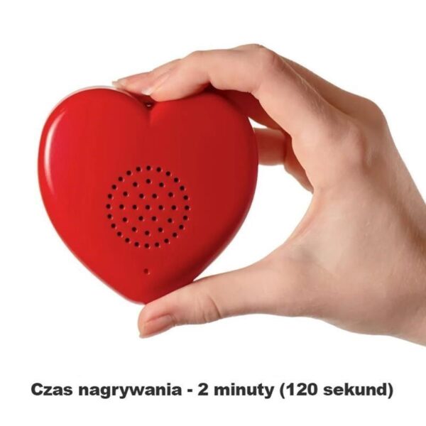 Mówiące serce w kolorze fioletowym – moduł nagrywający